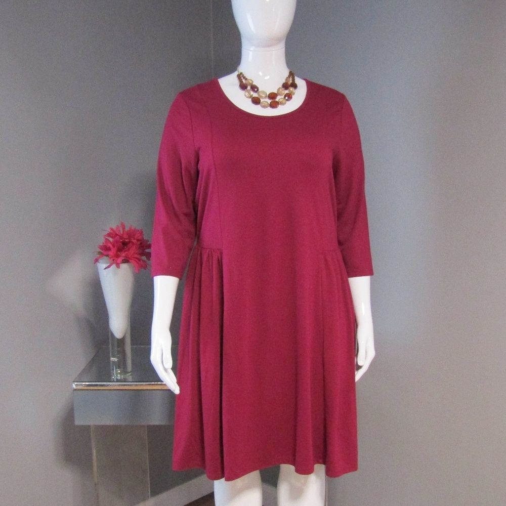 NEW Junarose Organic Cotton Dress Size 1X